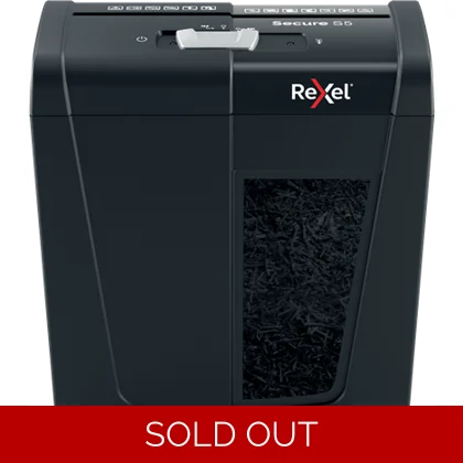 Rexel Secure S5 Strip Cut Paper Shredder